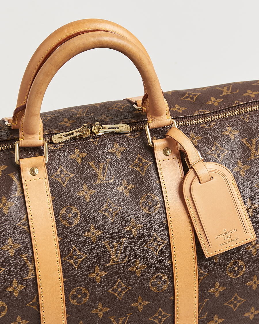 Homme | Louis Vuitton Pre-Owned Keepall 55 Monogram | Louis Vuitton Pre-Owned | Keepall 55 Monogram