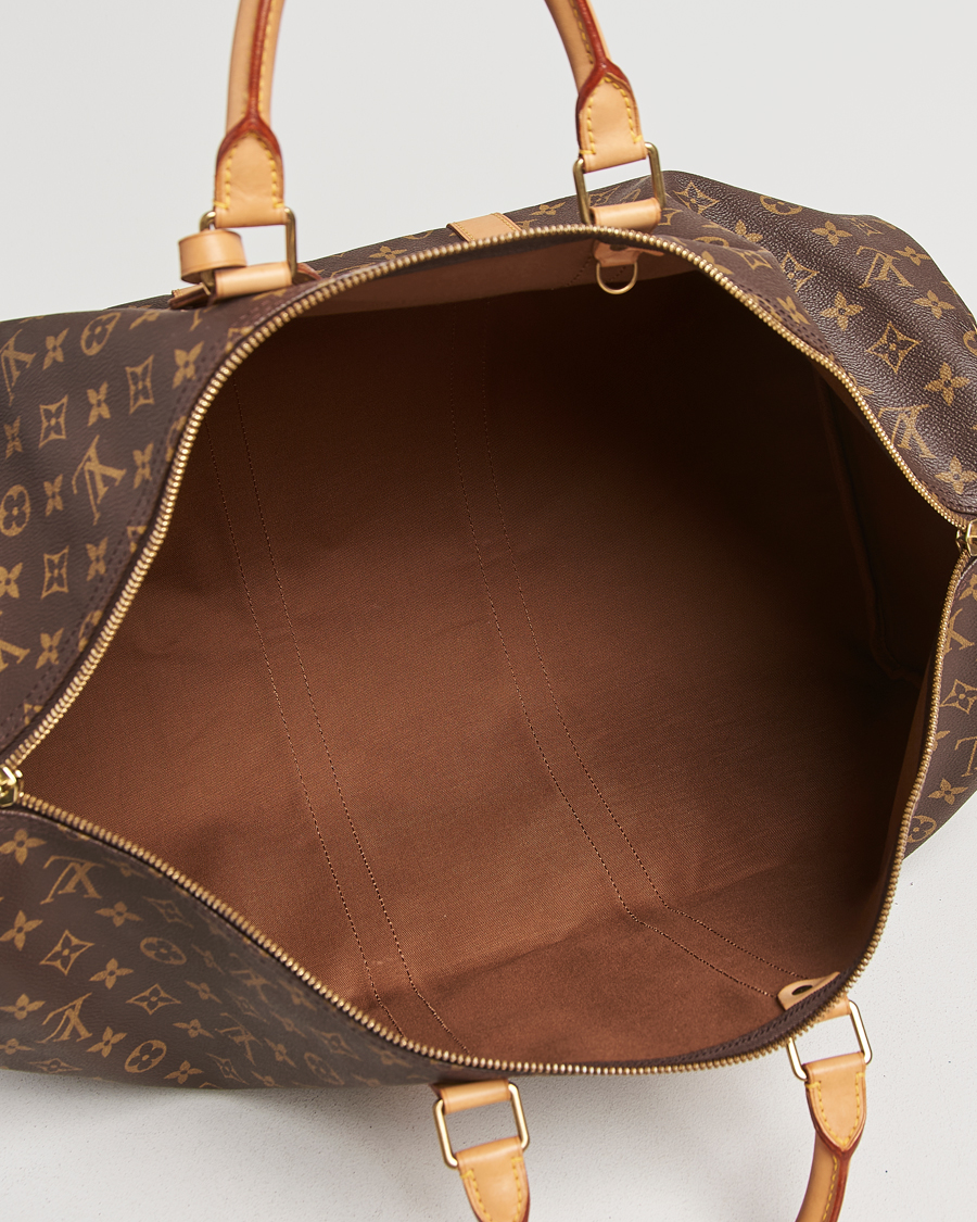 Homme | Louis Vuitton Pre-Owned Keepall 55 Monogram | Louis Vuitton Pre-Owned | Keepall 55 Monogram