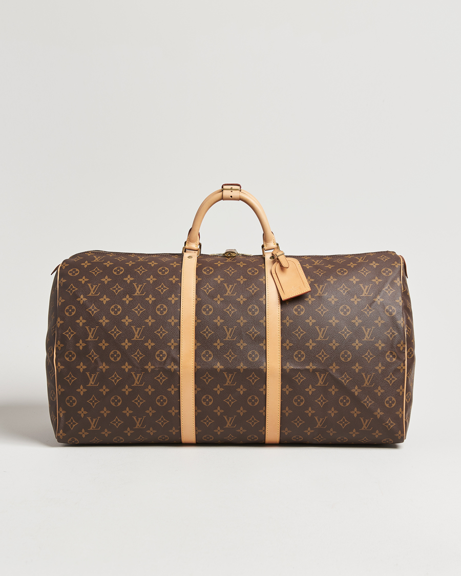 Homme | Louis Vuitton Pre-Owned Keepall 60 Monogram | Louis Vuitton Pre-Owned | Keepall 60 Monogram