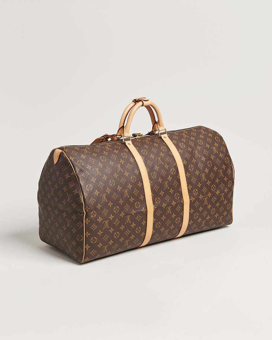 Homme | Louis Vuitton Pre-Owned Keepall 60 Monogram | Louis Vuitton Pre-Owned | Keepall 60 Monogram