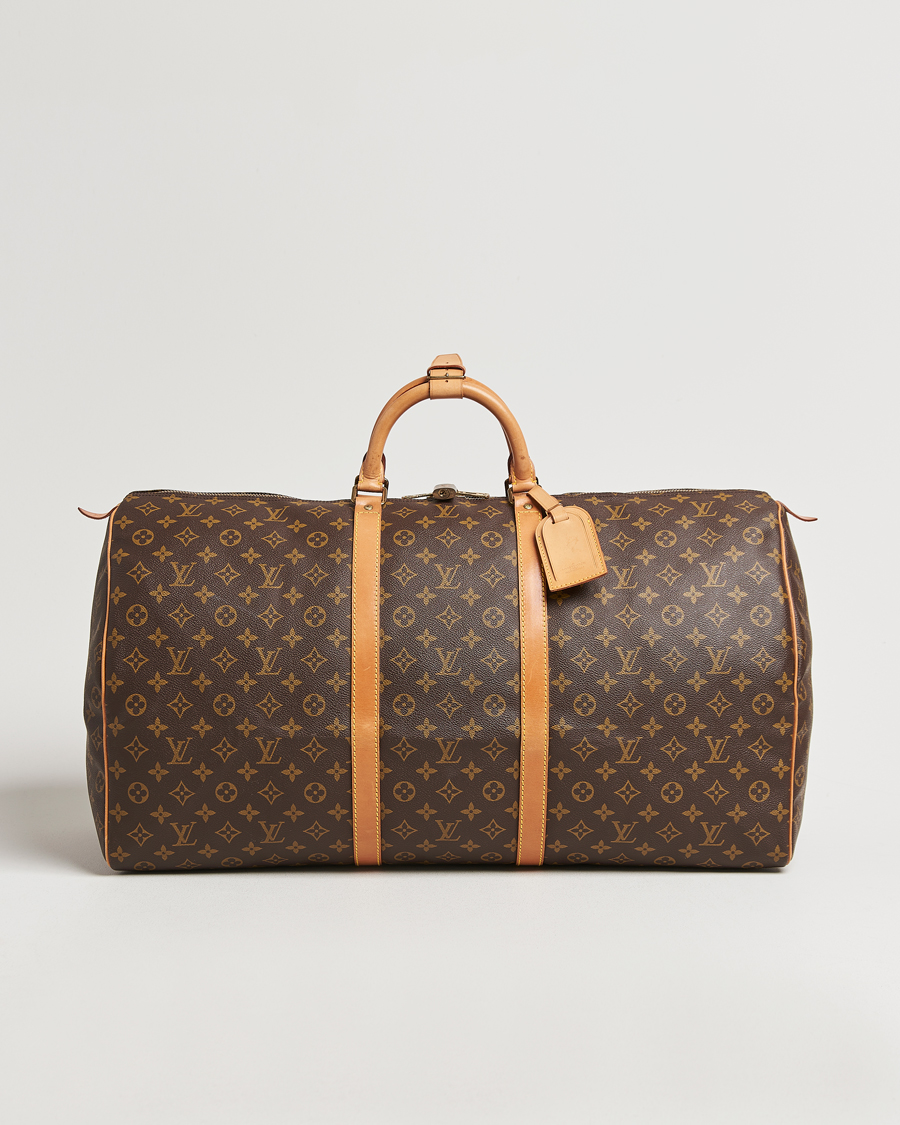 Homme | Louis Vuitton Pre-Owned Keepall 60 Monogram | Louis Vuitton Pre-Owned | Keepall 60 Monogram