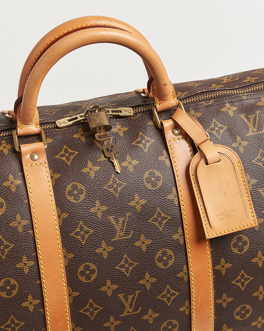 Homme | Louis Vuitton Pre-Owned Keepall 60 Monogram | Louis Vuitton Pre-Owned | Keepall 60 Monogram