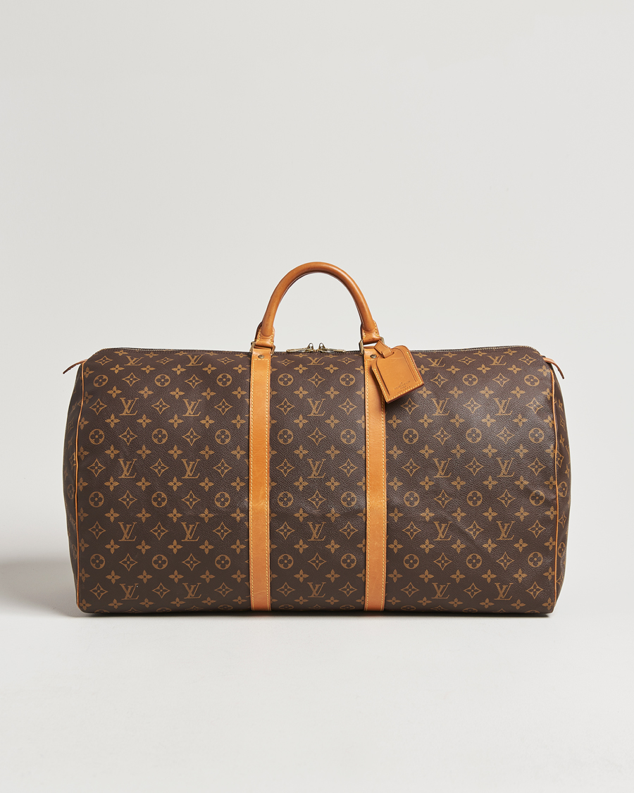 Homme | Louis Vuitton Pre-Owned Keepall 60 Monogram | Louis Vuitton Pre-Owned | Keepall 60 Monogram