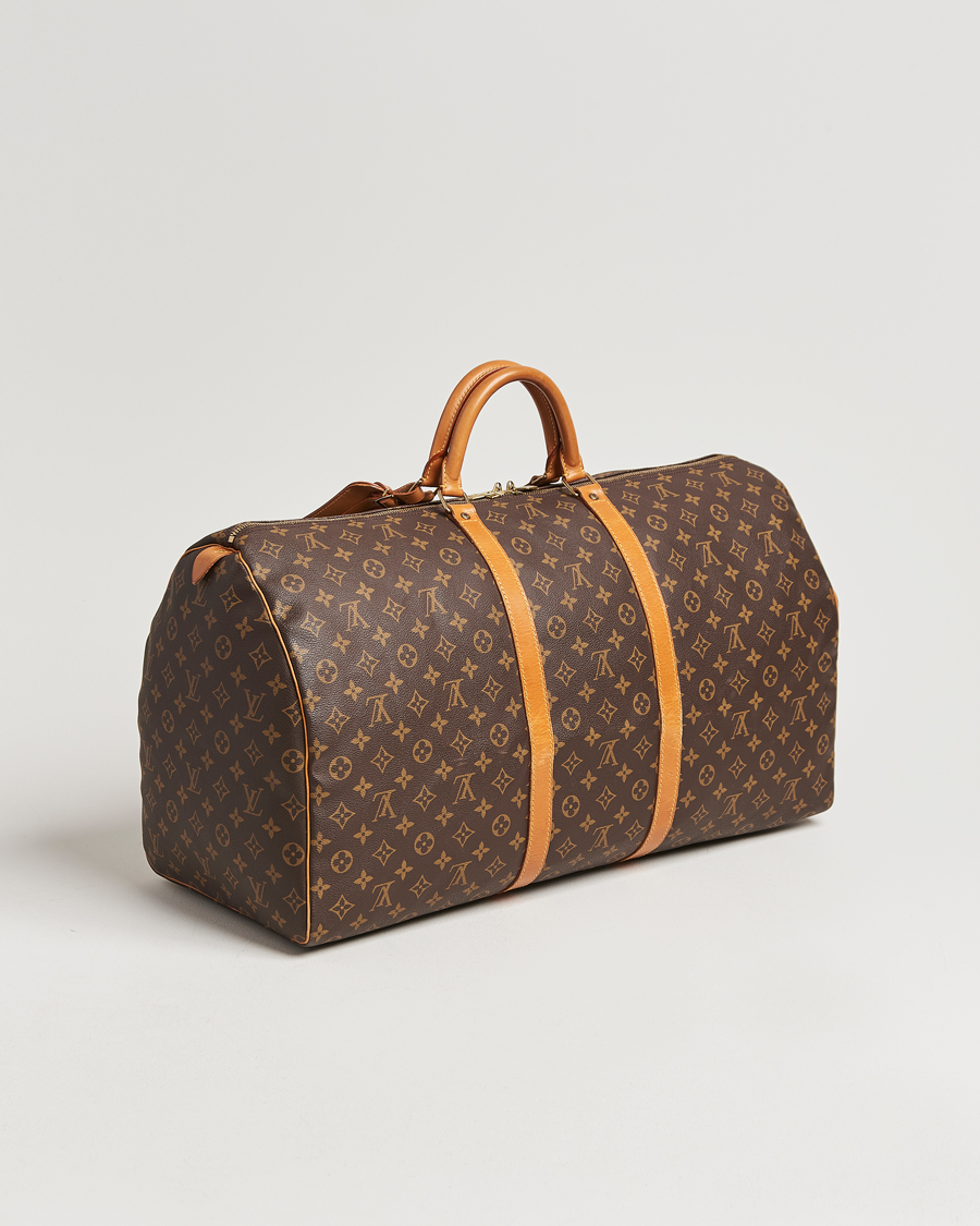 Homme | Louis Vuitton Pre-Owned Keepall 60 Monogram | Louis Vuitton Pre-Owned | Keepall 60 Monogram