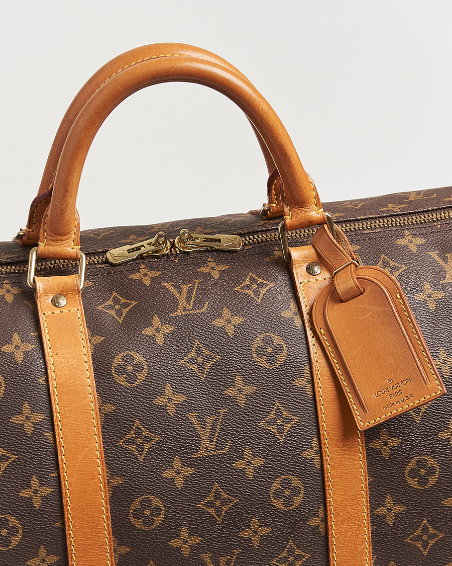 Homme | Louis Vuitton Pre-Owned Keepall 60 Monogram | Louis Vuitton Pre-Owned | Keepall 60 Monogram