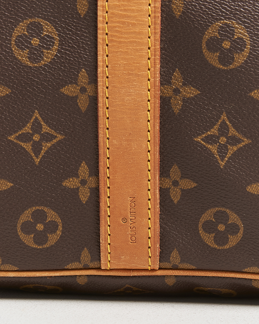 Homme | Louis Vuitton Pre-Owned Keepall Bandoulière 50 Monogram | Louis Vuitton Pre-Owned | Keepall Bandoulière 50 Monogram