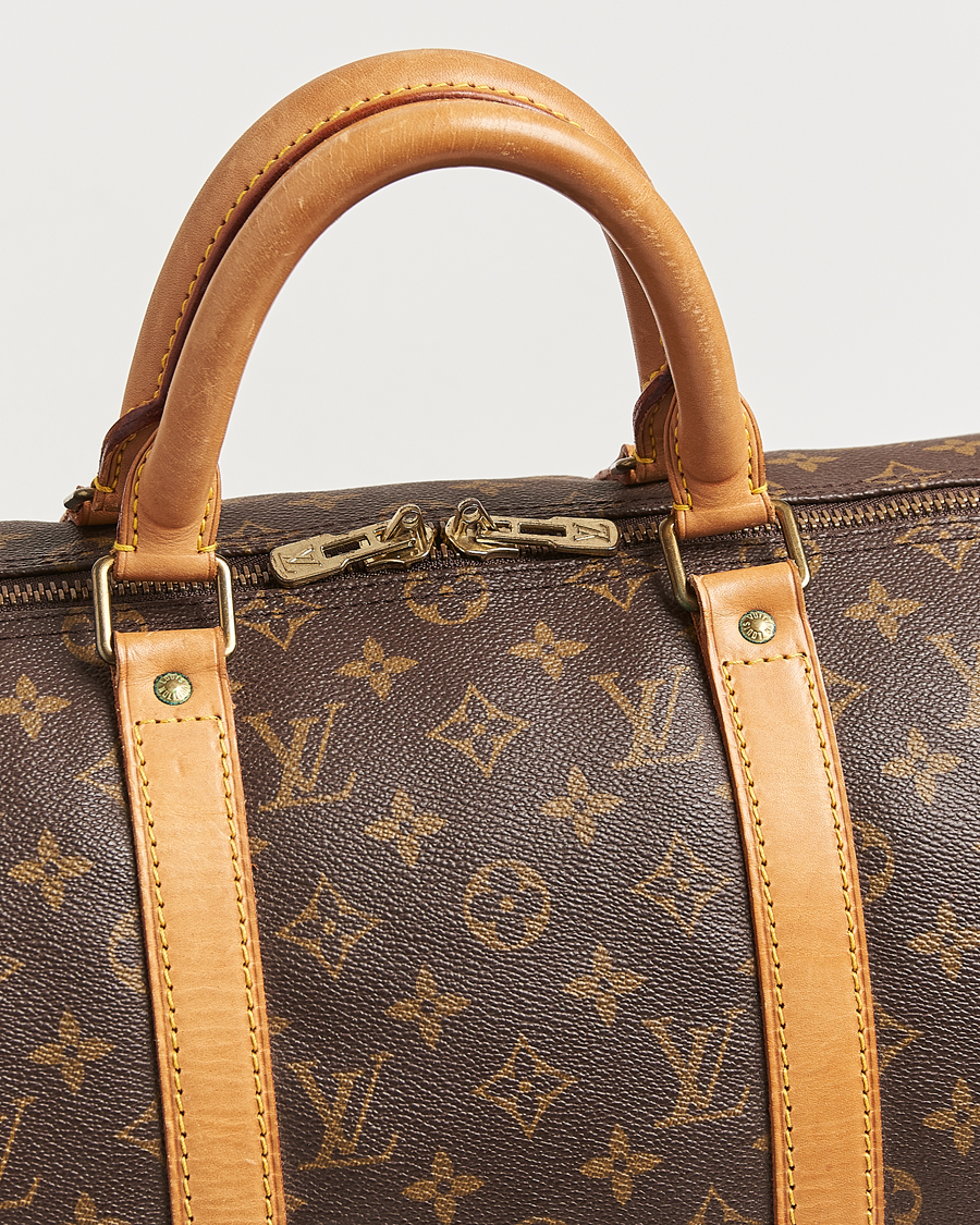Homme | Louis Vuitton Pre-Owned Keepall Bandoulière 50 Monogram | Louis Vuitton Pre-Owned | Keepall Bandoulière 50 Monogram