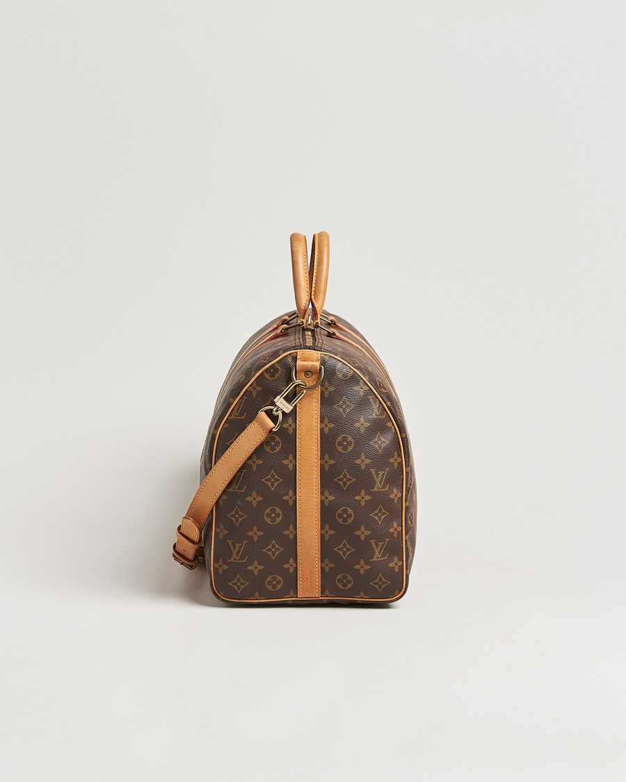 Homme | Louis Vuitton Pre-Owned Keepall Bandoulière 50 Monogram | Louis Vuitton Pre-Owned | Keepall Bandoulière 50 Monogram