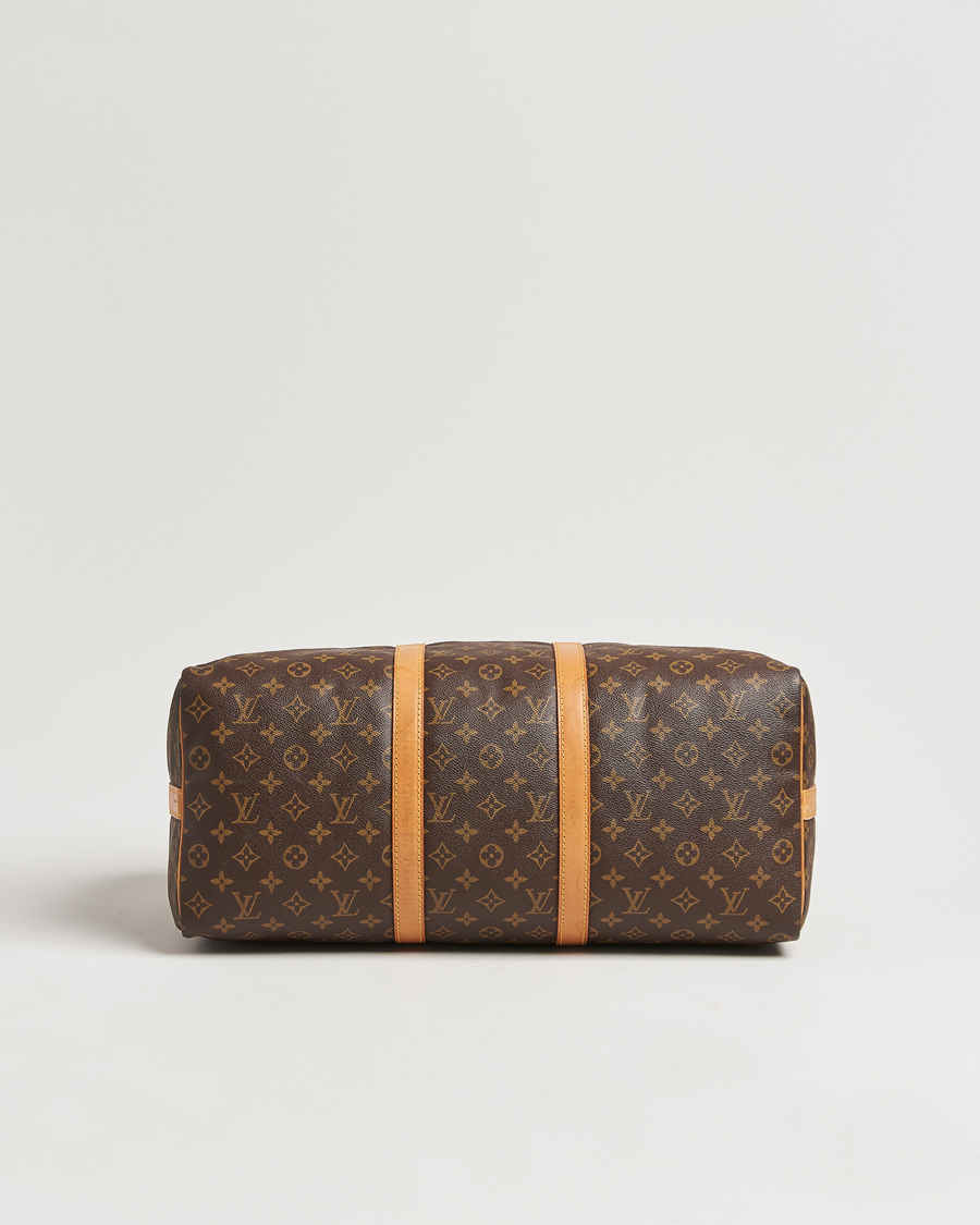 Homme | Louis Vuitton Pre-Owned Keepall Bandoulière 50 Monogram | Louis Vuitton Pre-Owned | Keepall Bandoulière 50 Monogram