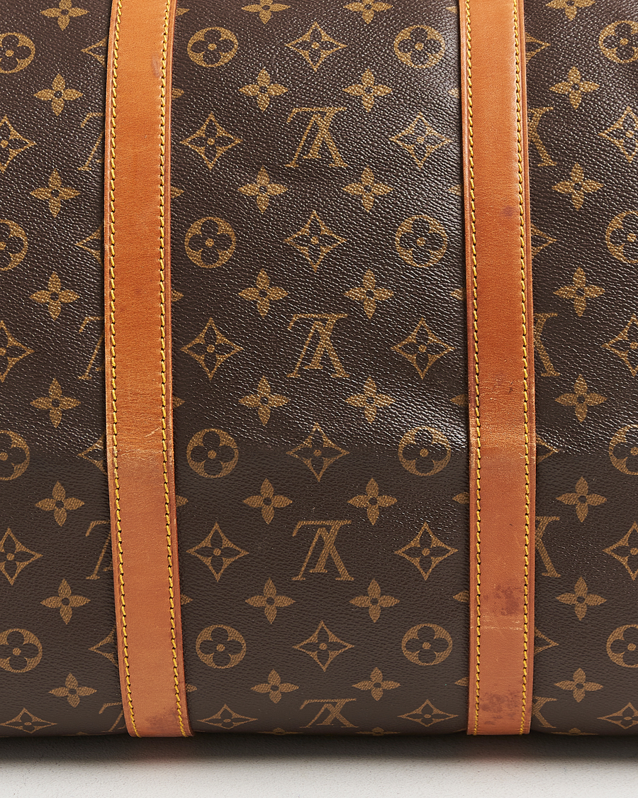 Homme | Louis Vuitton Pre-Owned Keepall 55 Monogram | Louis Vuitton Pre-Owned | Keepall 55 Monogram