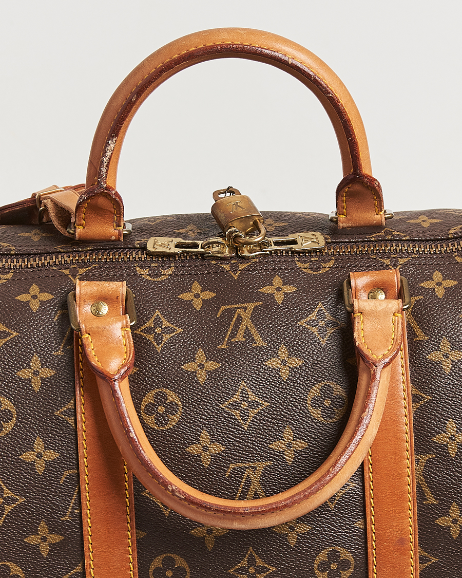 Homme | Louis Vuitton Pre-Owned Keepall 55 Monogram | Louis Vuitton Pre-Owned | Keepall 55 Monogram