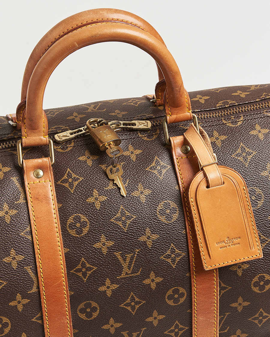 Homme | Louis Vuitton Pre-Owned Keepall 55 Monogram | Louis Vuitton Pre-Owned | Keepall 55 Monogram