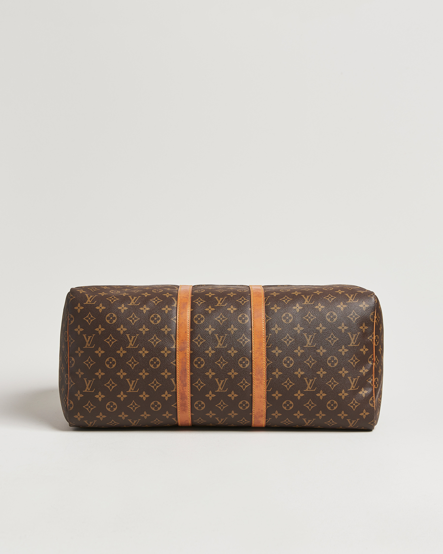 Homme | Louis Vuitton Pre-Owned Keepall 55 Monogram | Louis Vuitton Pre-Owned | Keepall 55 Monogram
