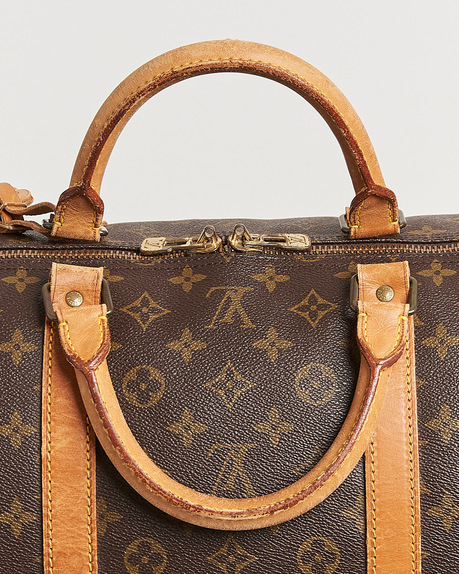 Homme | Louis Vuitton Pre-Owned Keepall Bandoulière 60 Monogram | Louis Vuitton Pre-Owned | Keepall Bandoulière 60 Monogram