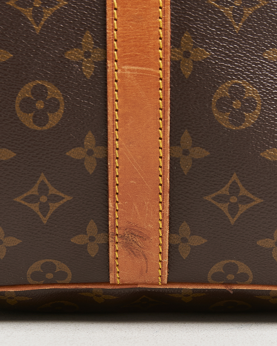 Homme | Louis Vuitton Pre-Owned Keepall Bandoulière 60 Monogram | Louis Vuitton Pre-Owned | Keepall Bandoulière 60 Monogram