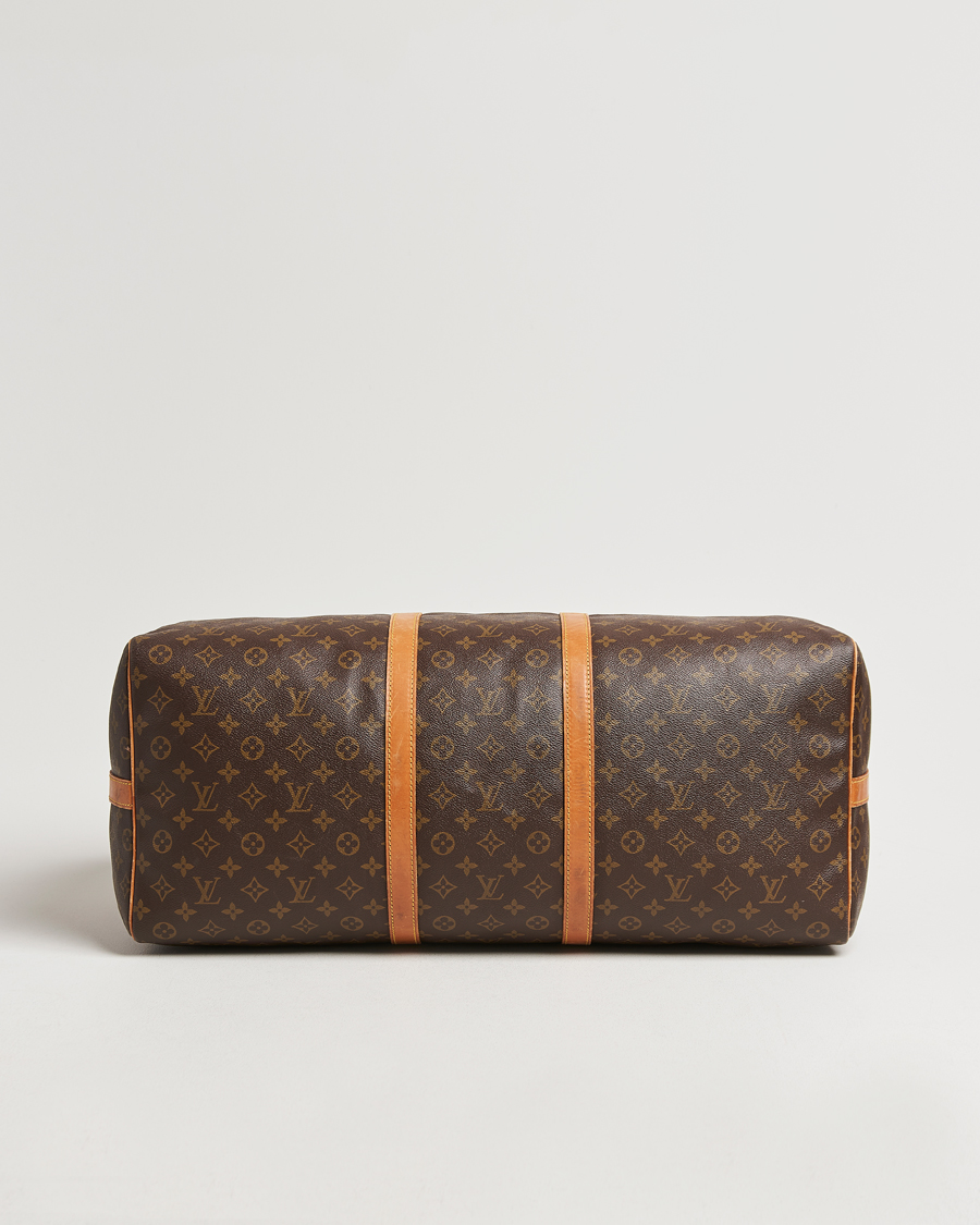 Homme | Louis Vuitton Pre-Owned Keepall Bandoulière 60 Monogram | Louis Vuitton Pre-Owned | Keepall Bandoulière 60 Monogram
