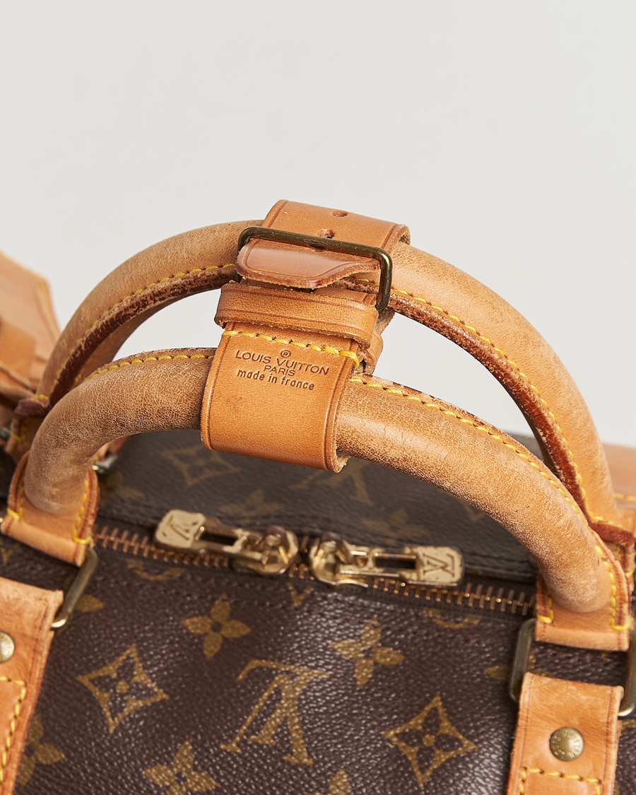 Homme | Louis Vuitton Pre-Owned Keepall Bandoulière 60 Monogram | Louis Vuitton Pre-Owned | Keepall Bandoulière 60 Monogram