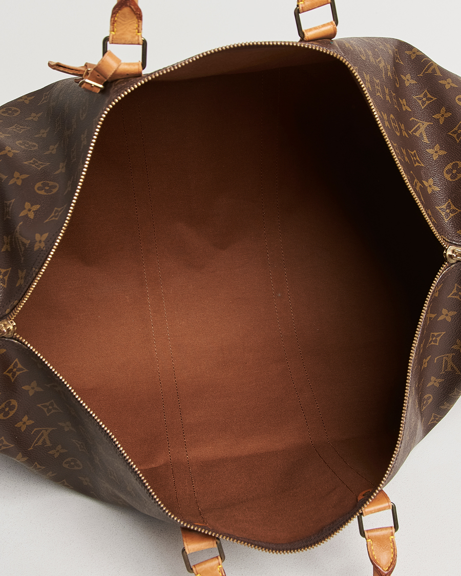 Homme | Louis Vuitton Pre-Owned Keepall Bandoulière 60 Monogram | Louis Vuitton Pre-Owned | Keepall Bandoulière 60 Monogram