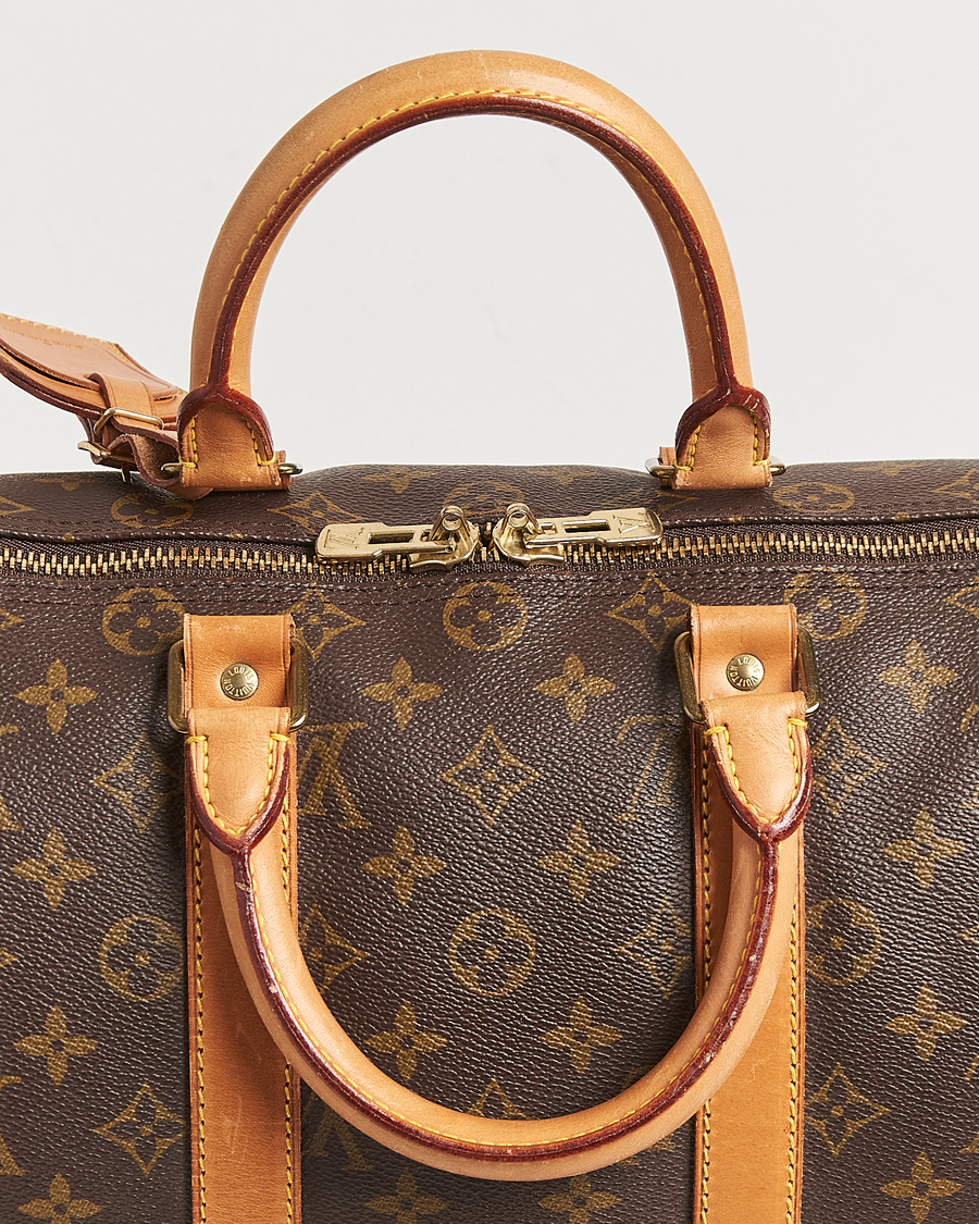 Homme | Louis Vuitton Pre-Owned Keepall Bandoulière 45 Monogram | Louis Vuitton Pre-Owned | Keepall Bandoulière 45 Monogram