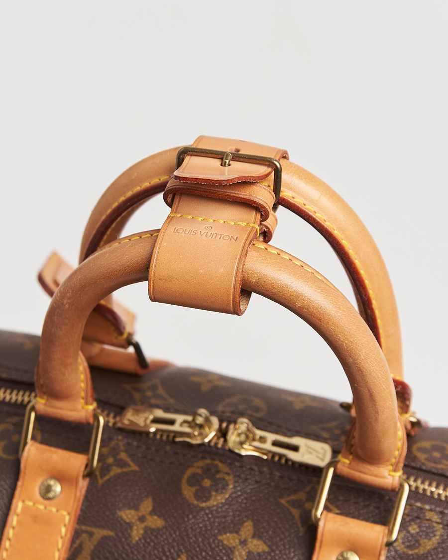 Homme | Louis Vuitton Pre-Owned Keepall Bandoulière 45 Monogram | Louis Vuitton Pre-Owned | Keepall Bandoulière 45 Monogram