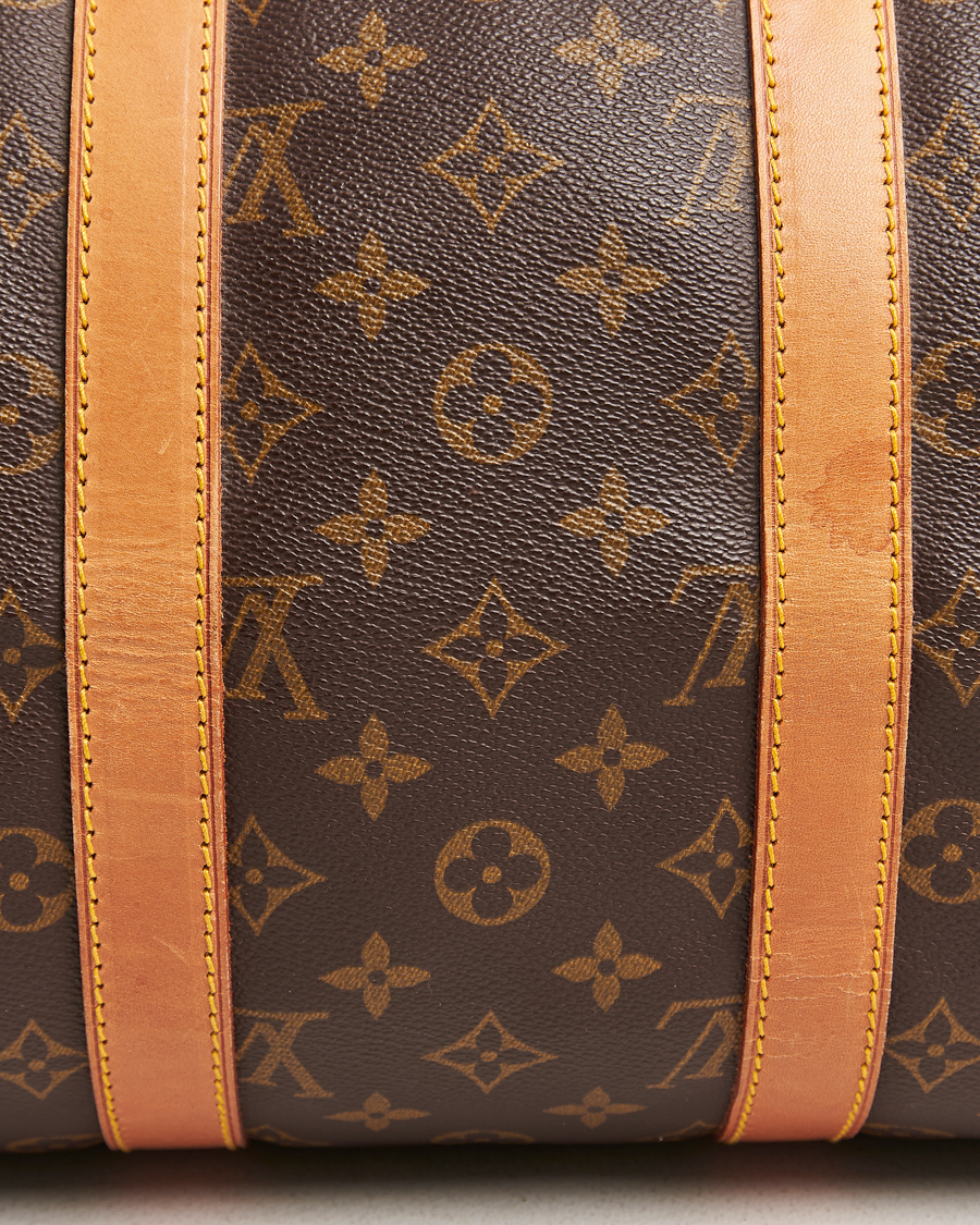 Homme | Louis Vuitton Pre-Owned Keepall Bandoulière 45 Monogram | Louis Vuitton Pre-Owned | Keepall Bandoulière 45 Monogram