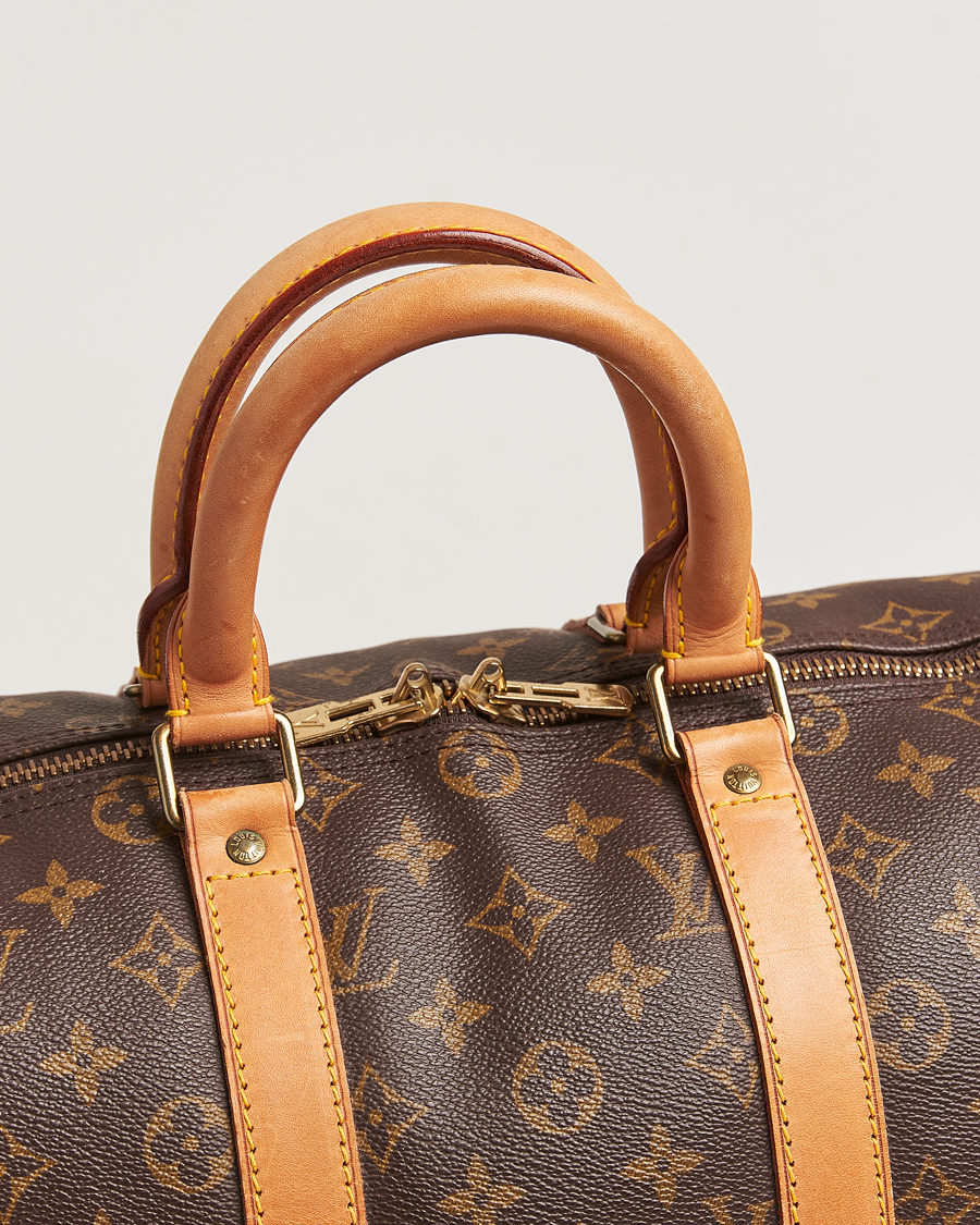 Homme | Louis Vuitton Pre-Owned Keepall Bandoulière 45 Monogram | Louis Vuitton Pre-Owned | Keepall Bandoulière 45 Monogram