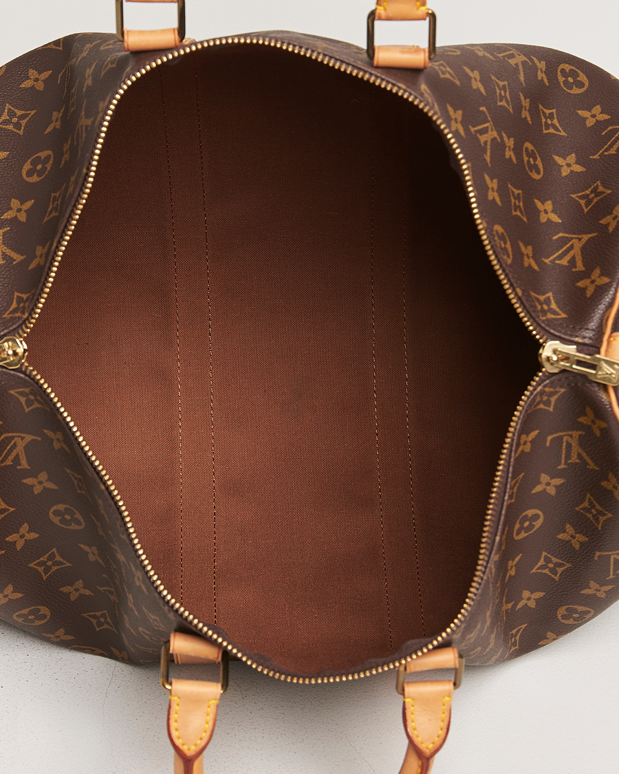 Homme | Louis Vuitton Pre-Owned Keepall Bandoulière 45 Monogram | Louis Vuitton Pre-Owned | Keepall Bandoulière 45 Monogram