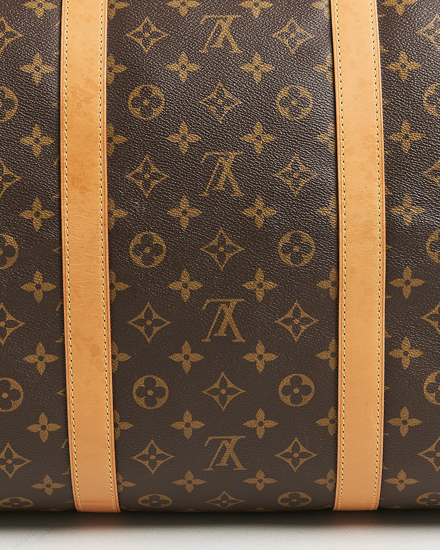 Homme | Louis Vuitton Pre-Owned Keepall Bandoulière 60 Monogram | Louis Vuitton Pre-Owned | Keepall Bandoulière 60 Monogram