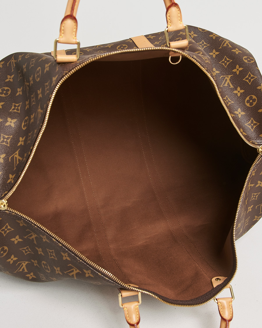 Homme | Louis Vuitton Pre-Owned Keepall Bandoulière 60 Monogram | Louis Vuitton Pre-Owned | Keepall Bandoulière 60 Monogram