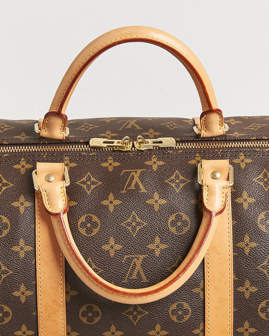 Homme | Louis Vuitton Pre-Owned Keepall Bandoulière 60 Monogram | Louis Vuitton Pre-Owned | Keepall Bandoulière 60 Monogram
