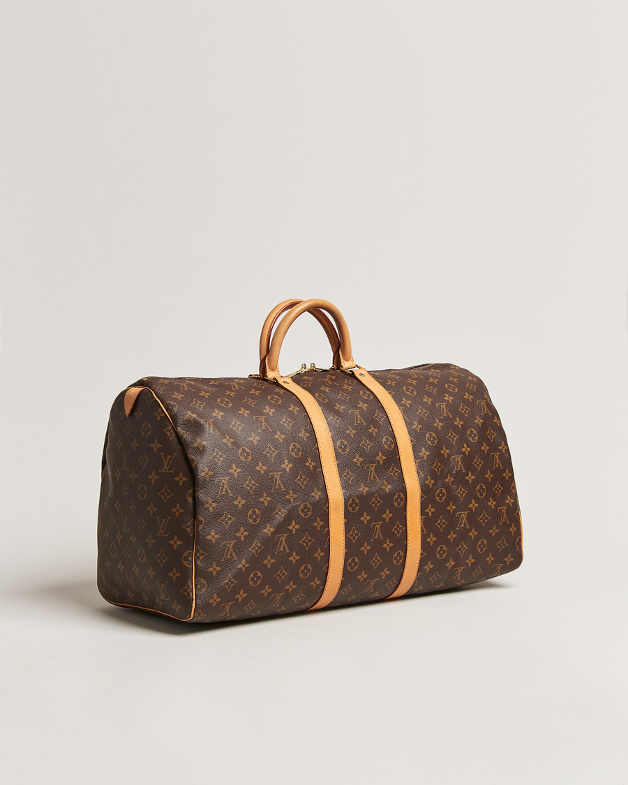 Homme | Louis Vuitton Pre-Owned Keepall 55 Monogram | Louis Vuitton Pre-Owned | Keepall 55 Monogram
