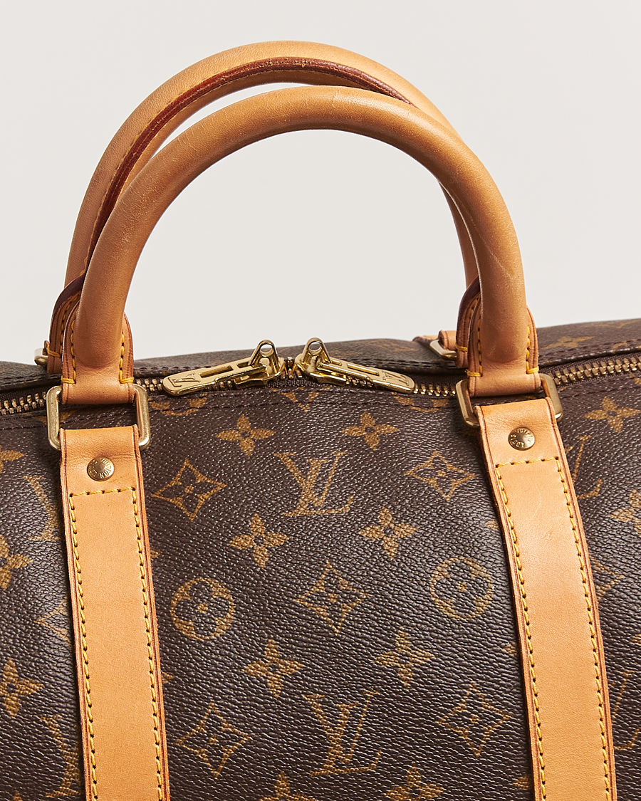 Homme | Louis Vuitton Pre-Owned Keepall 55 Monogram | Louis Vuitton Pre-Owned | Keepall 55 Monogram