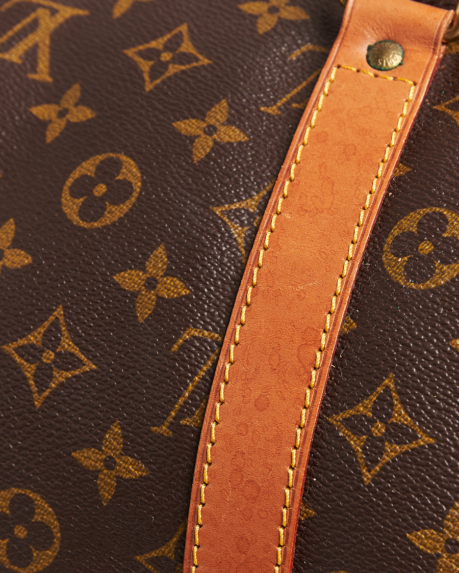Homme | Louis Vuitton Pre-Owned Keepall Bandoulière 55 Monogram | Louis Vuitton Pre-Owned | Keepall Bandoulière 55 Monogram