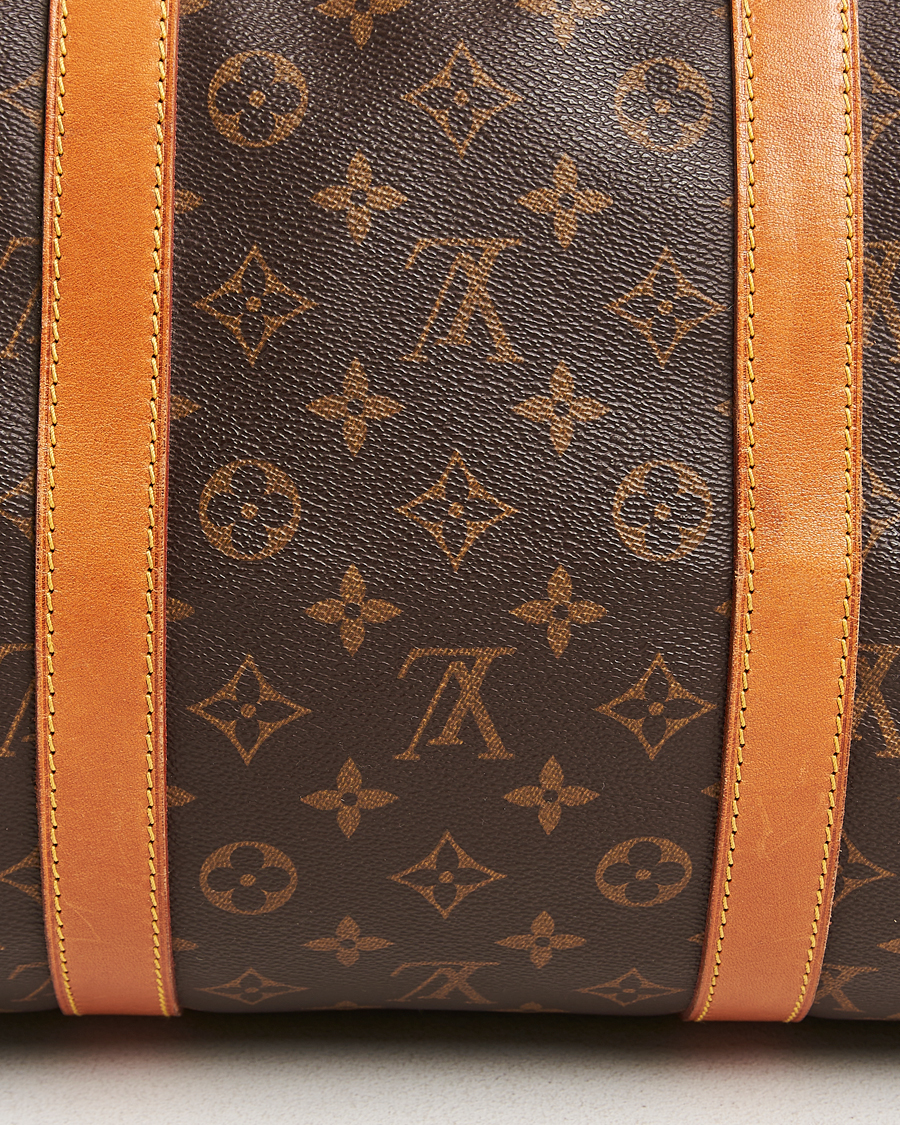 Homme | Louis Vuitton Pre-Owned Keepall 55 Monogram | Louis Vuitton Pre-Owned | Keepall 55 Monogram