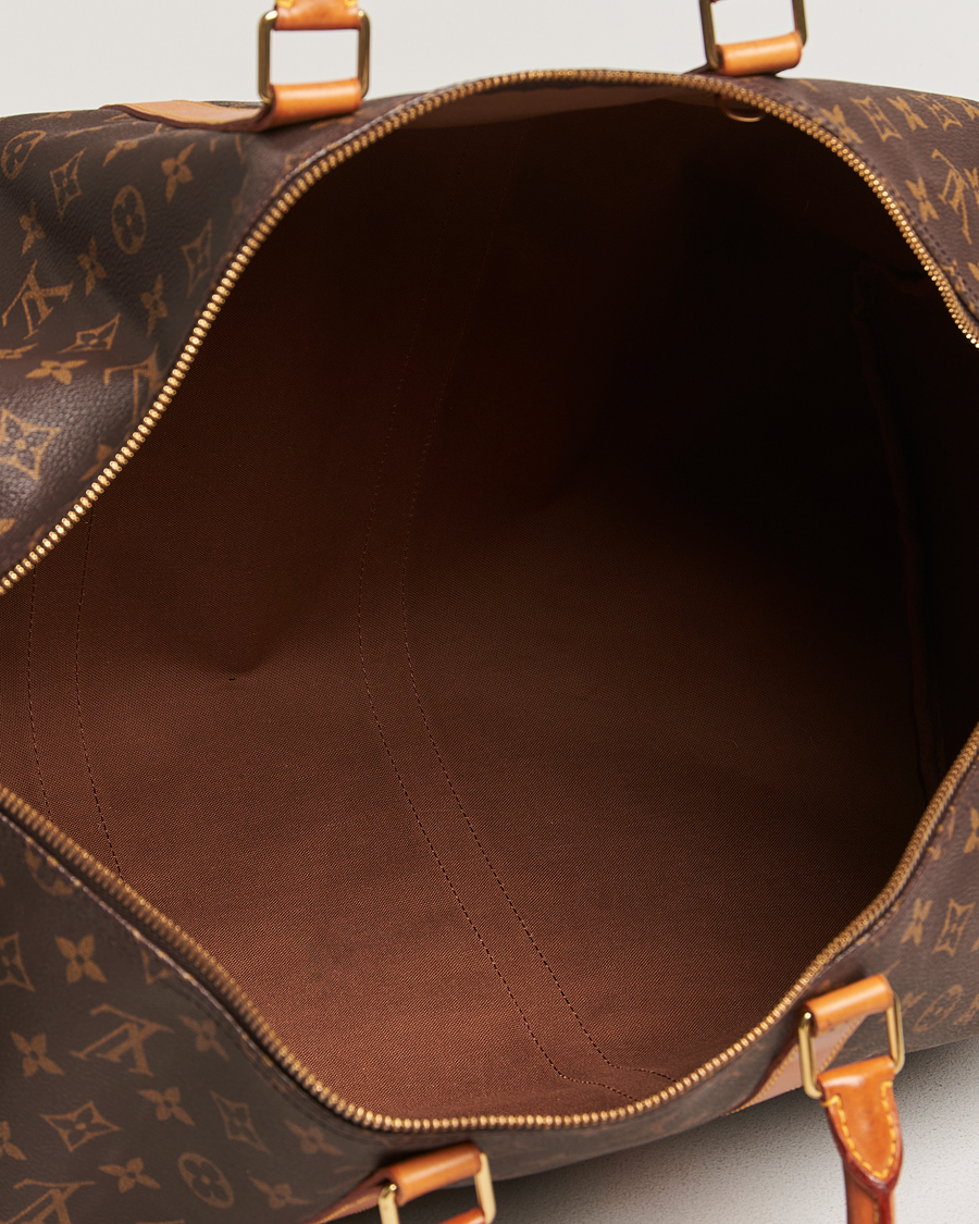 Homme | Louis Vuitton Pre-Owned Keepall 55 Monogram | Louis Vuitton Pre-Owned | Keepall 55 Monogram