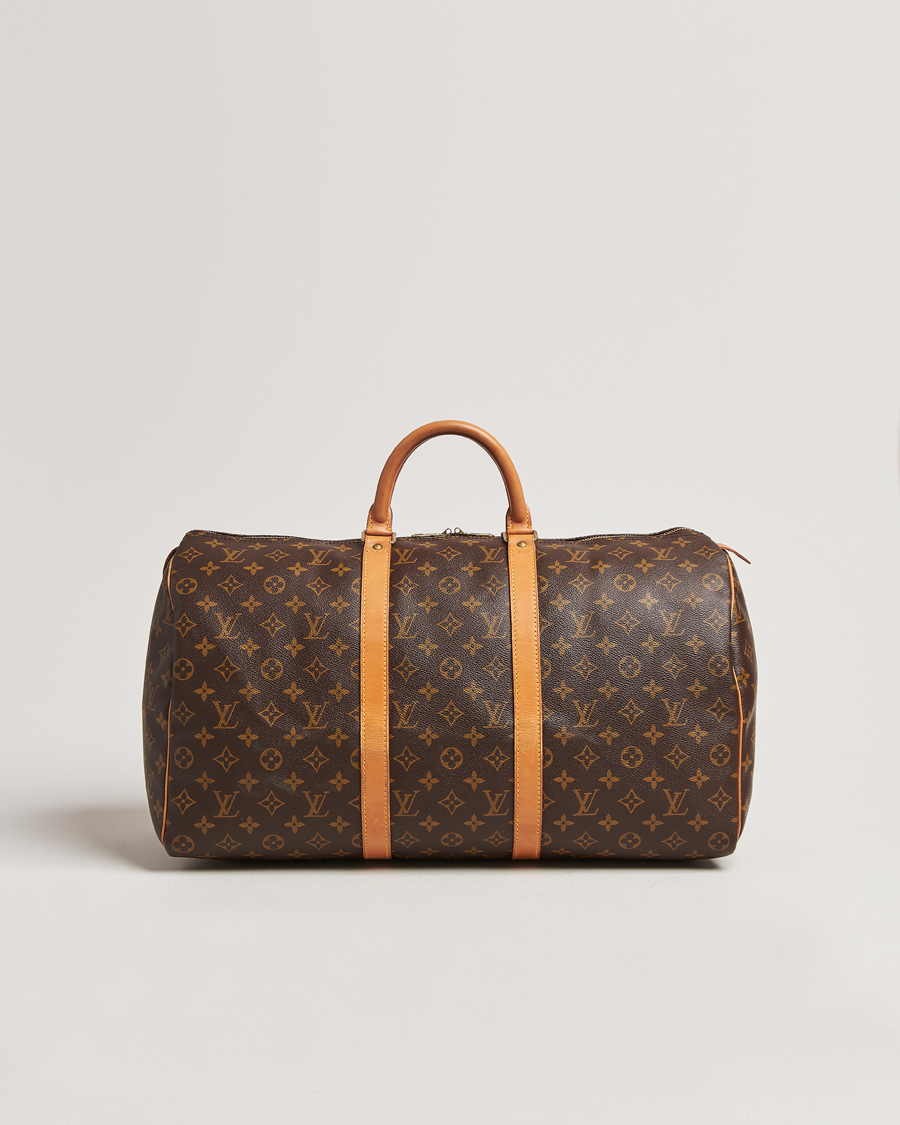Homme | Louis Vuitton Pre-Owned Keepall 50 Monogram | Louis Vuitton Pre-Owned | Keepall 50 Monogram
