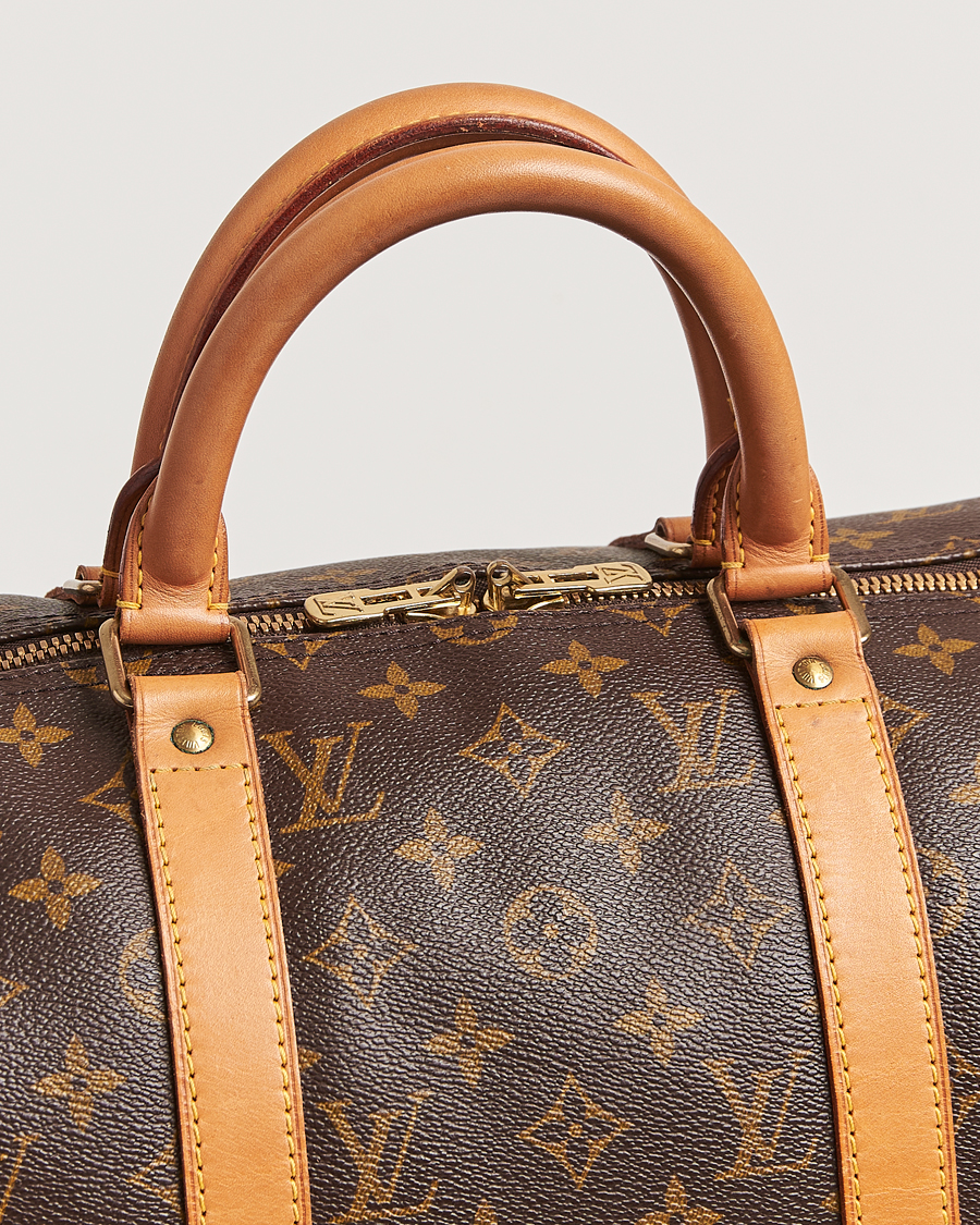 Homme | Louis Vuitton Pre-Owned Keepall 50 Monogram | Louis Vuitton Pre-Owned | Keepall 50 Monogram