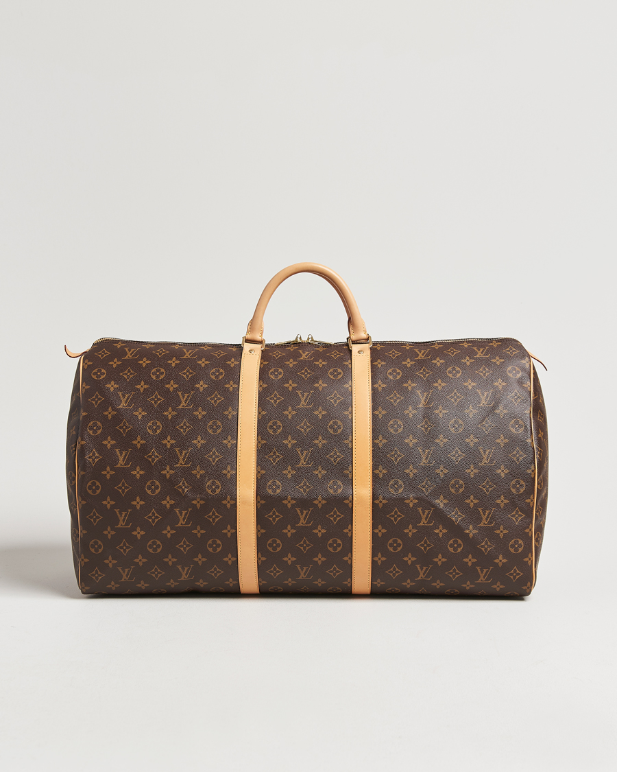 Homme | Louis Vuitton Pre-Owned Keepall 60 Monogram | Louis Vuitton Pre-Owned | Keepall 60 Monogram