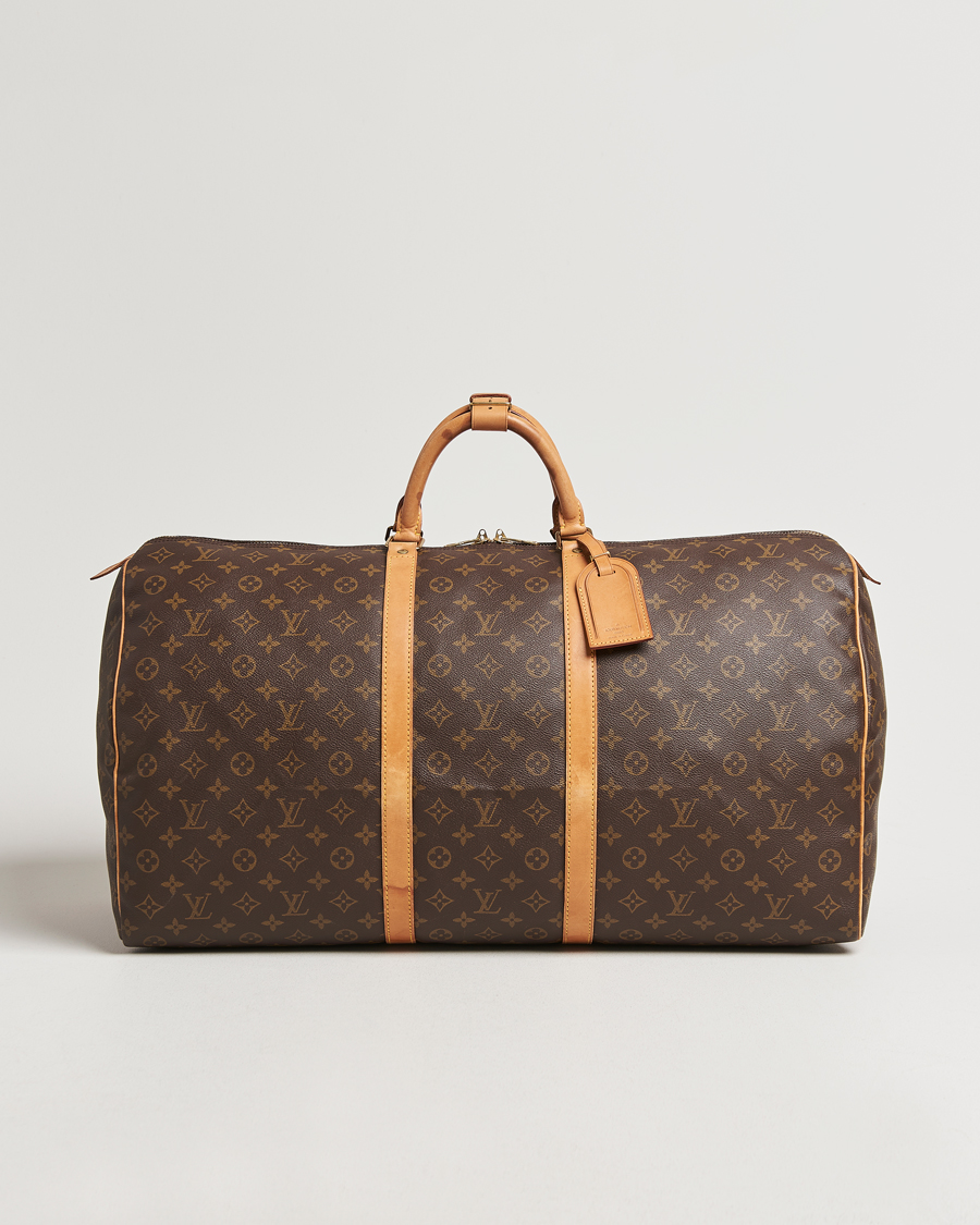 Homme | Louis Vuitton Pre-Owned Keepall 60 Monogram | Louis Vuitton Pre-Owned | Keepall 60 Monogram