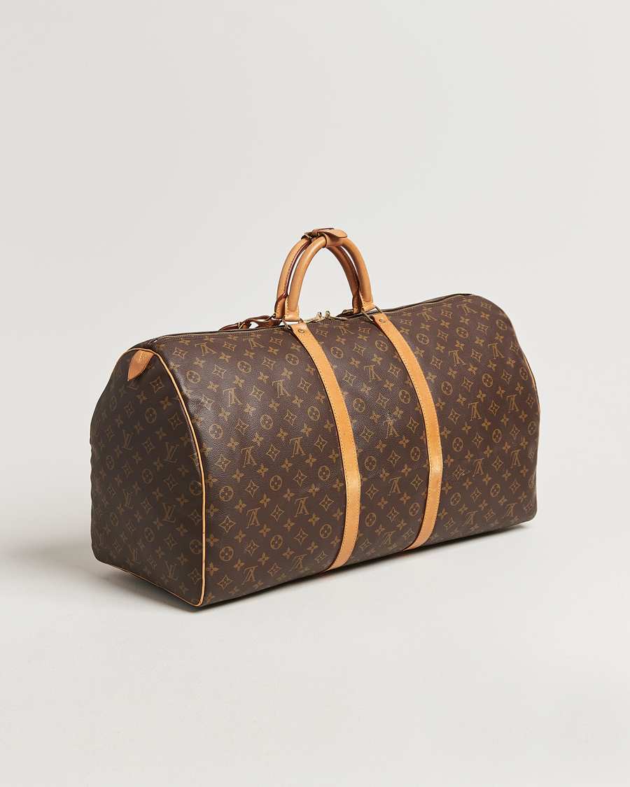 Homme | Louis Vuitton Pre-Owned Keepall 60 Monogram | Louis Vuitton Pre-Owned | Keepall 60 Monogram
