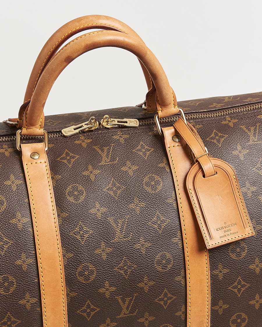 Homme | Louis Vuitton Pre-Owned Keepall 60 Monogram | Louis Vuitton Pre-Owned | Keepall 60 Monogram