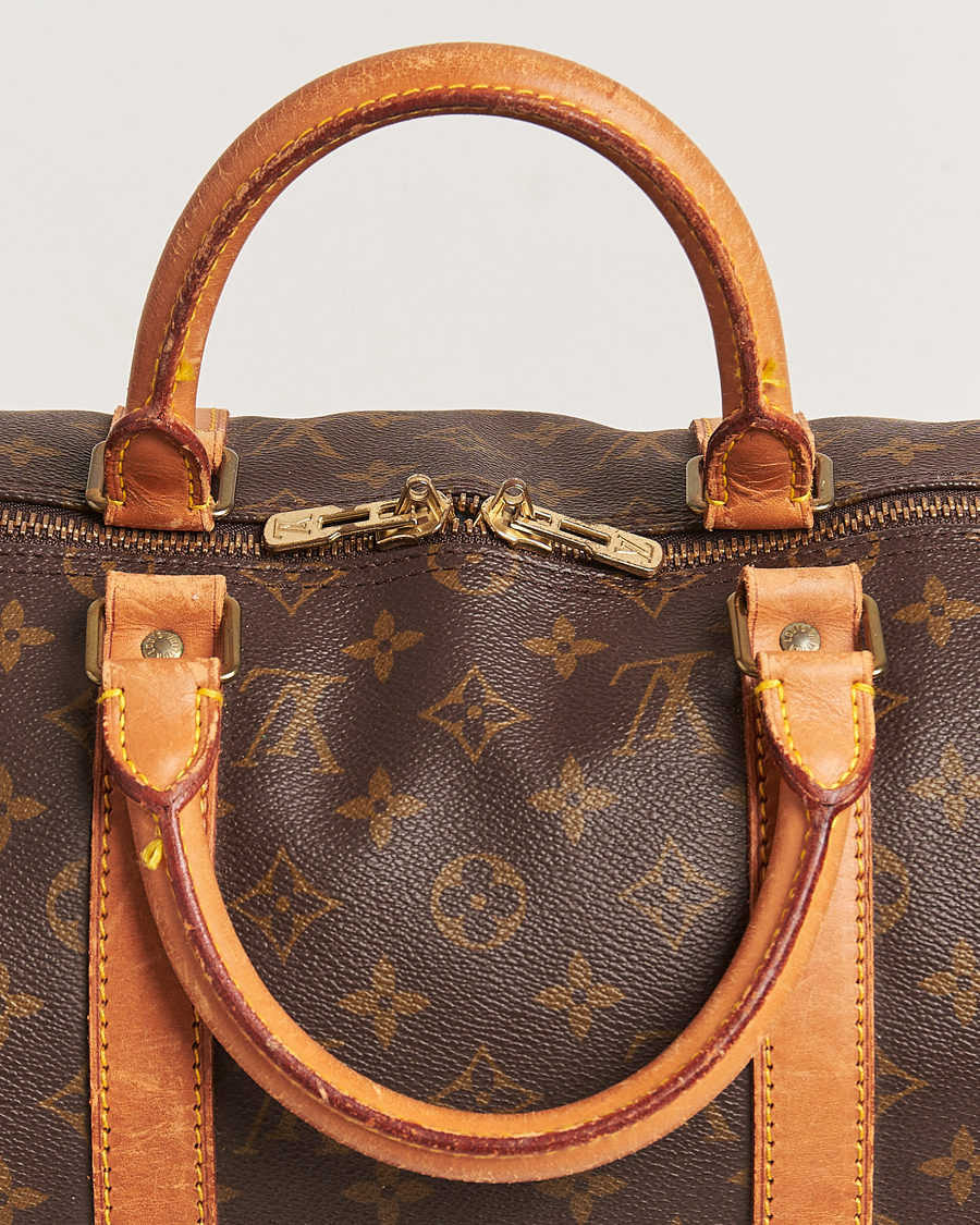Homme | Louis Vuitton Pre-Owned Keepall Bandoulière 50 Monogram | Louis Vuitton Pre-Owned | Keepall Bandoulière 50 Monogram