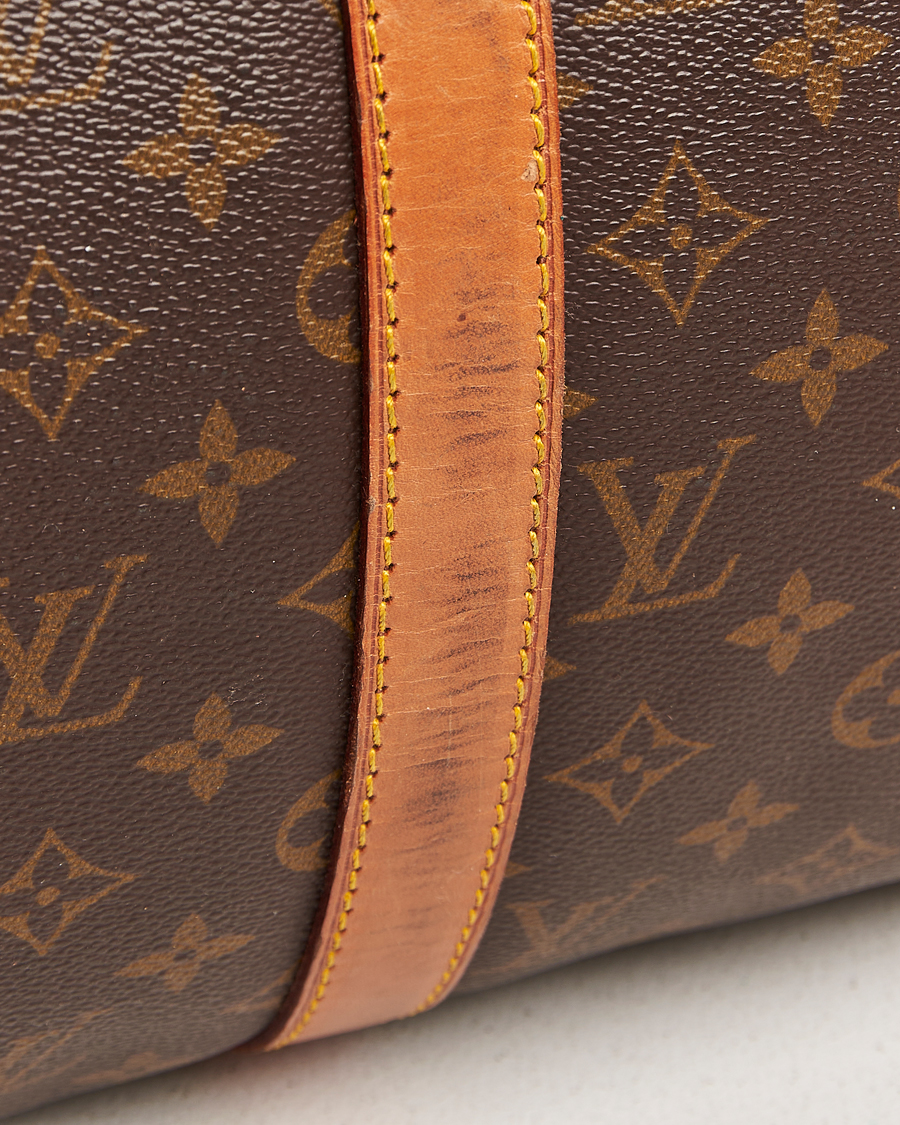 Homme | Louis Vuitton Pre-Owned Keepall Bandoulière 50 Monogram | Louis Vuitton Pre-Owned | Keepall Bandoulière 50 Monogram