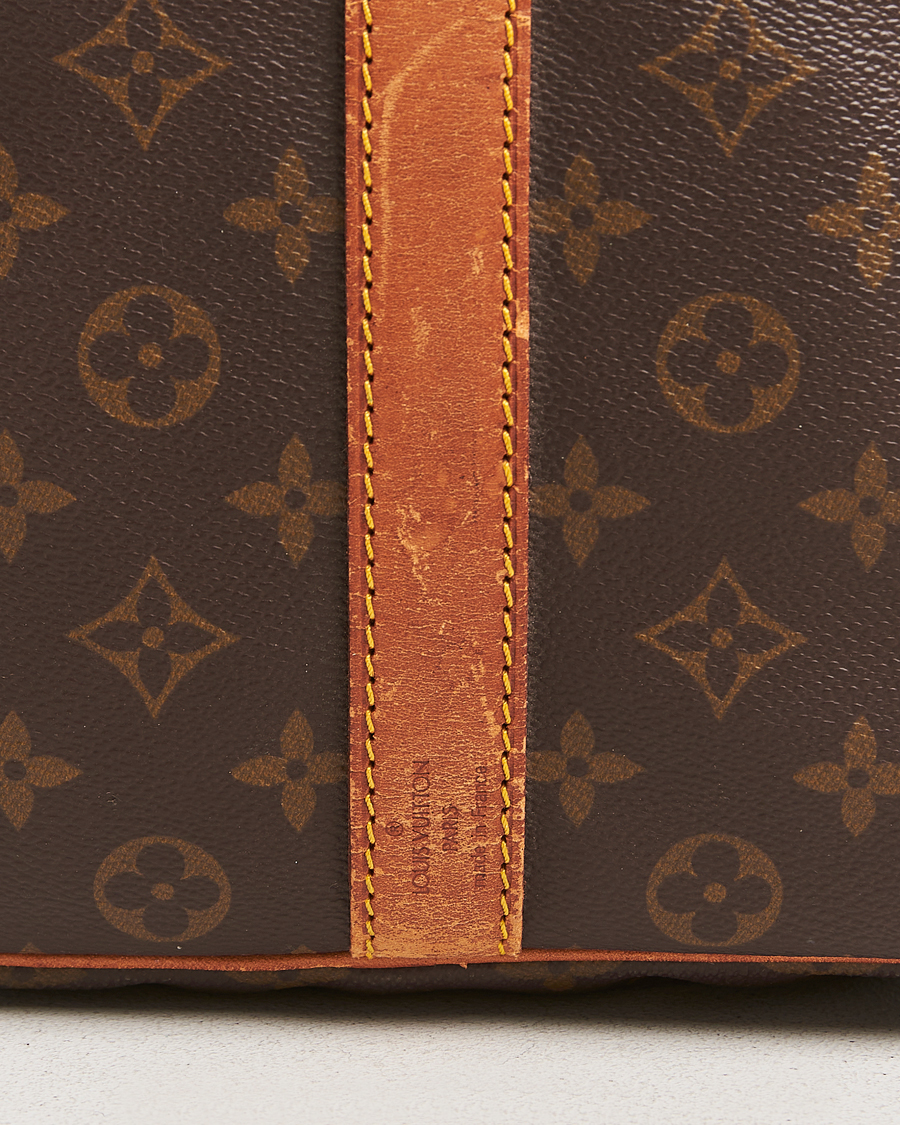 Homme | Louis Vuitton Pre-Owned Keepall Bandoulière 50 Monogram | Louis Vuitton Pre-Owned | Keepall Bandoulière 50 Monogram