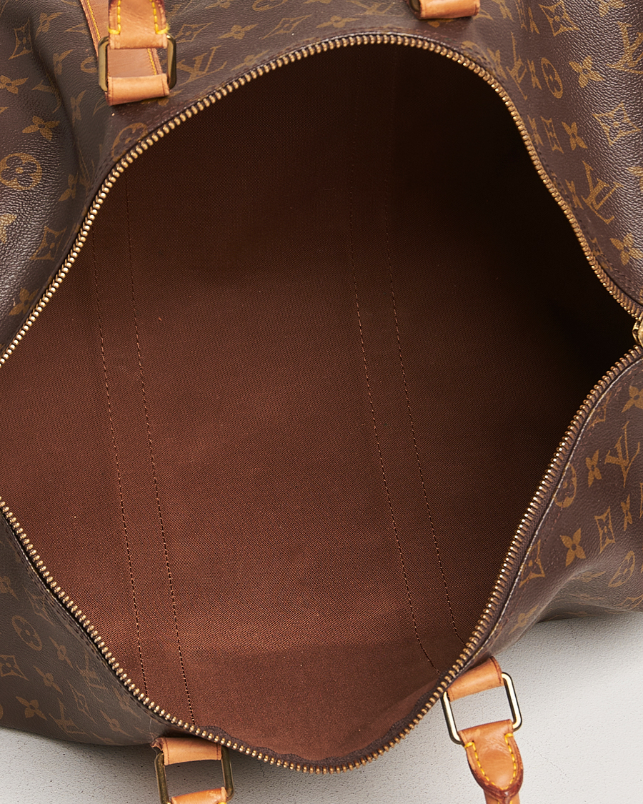 Homme | Louis Vuitton Pre-Owned Keepall Bandoulière 50 Monogram | Louis Vuitton Pre-Owned | Keepall Bandoulière 50 Monogram