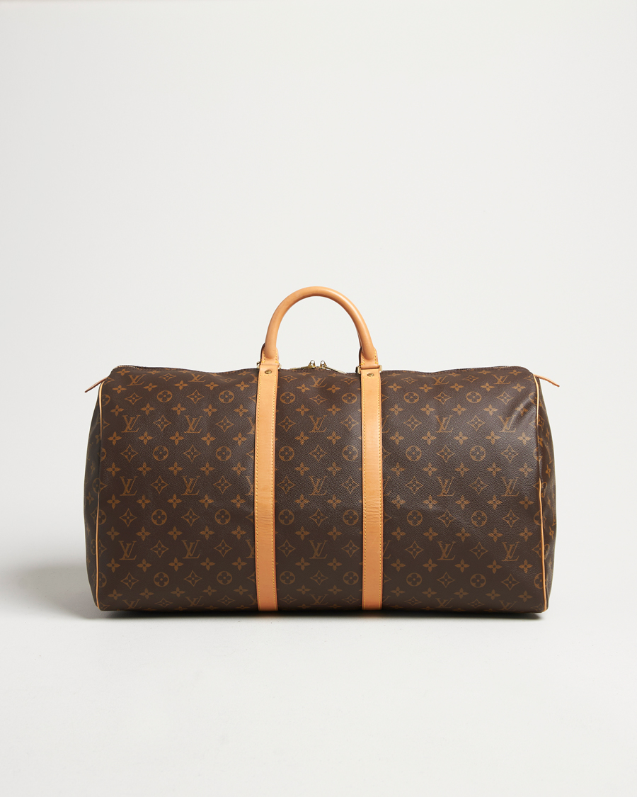 Homme | Louis Vuitton Pre-Owned Keepall 55 Monogram | Louis Vuitton Pre-Owned | Keepall 55 Monogram