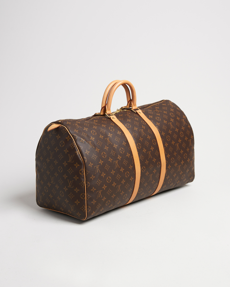 Homme | Louis Vuitton Pre-Owned Keepall 55 Monogram | Louis Vuitton Pre-Owned | Keepall 55 Monogram