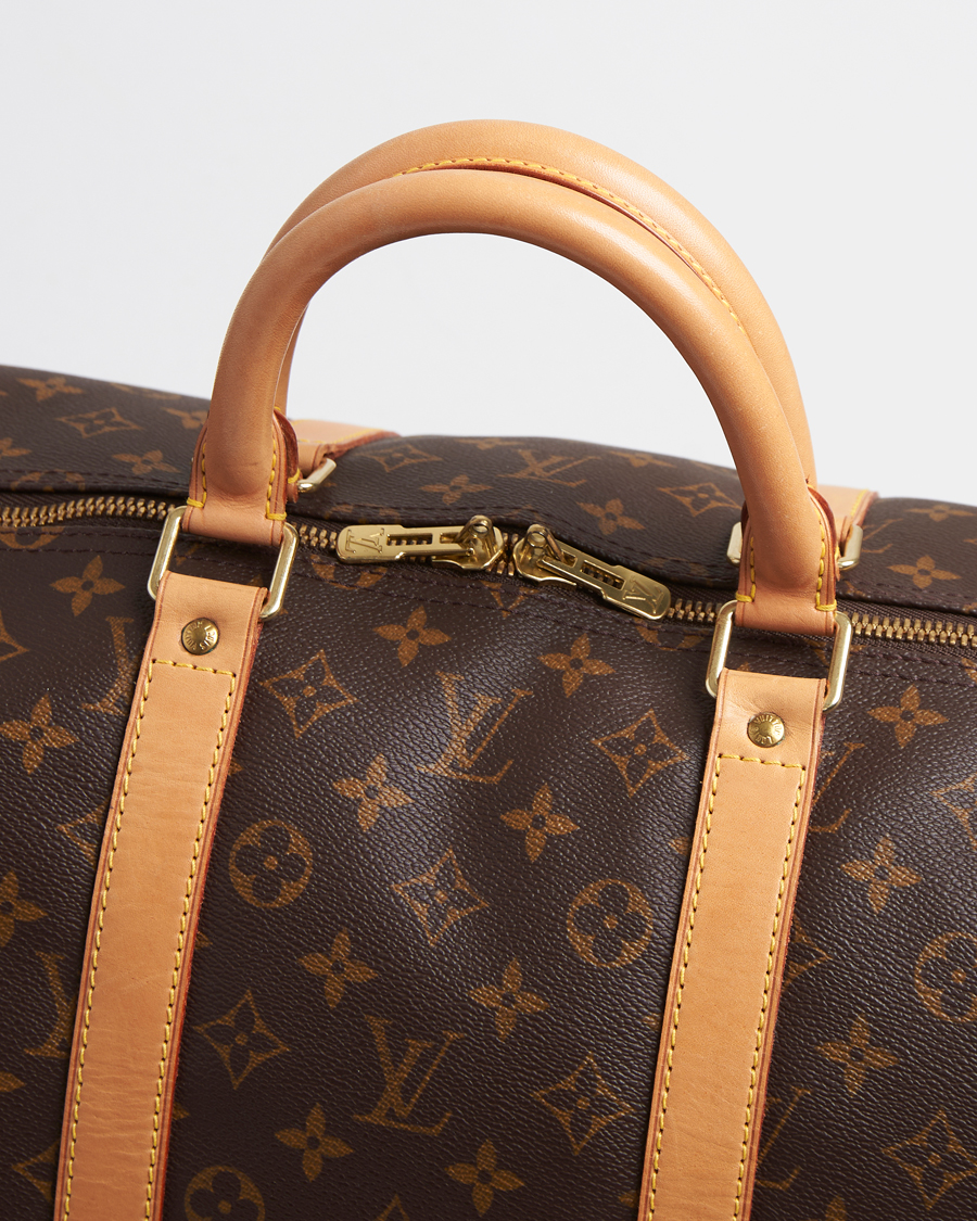 Homme | Louis Vuitton Pre-Owned Keepall 55 Monogram | Louis Vuitton Pre-Owned | Keepall 55 Monogram