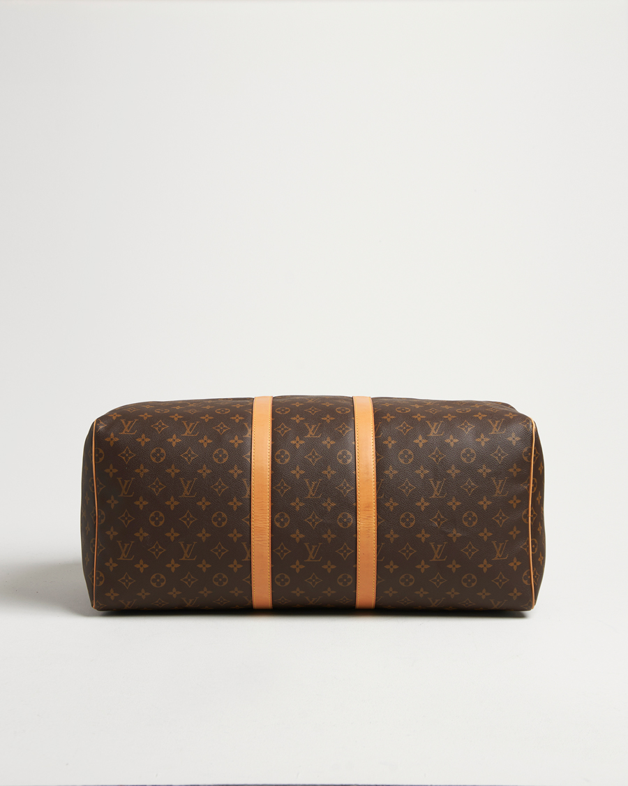 Homme | Louis Vuitton Pre-Owned Keepall 55 Monogram | Louis Vuitton Pre-Owned | Keepall 55 Monogram