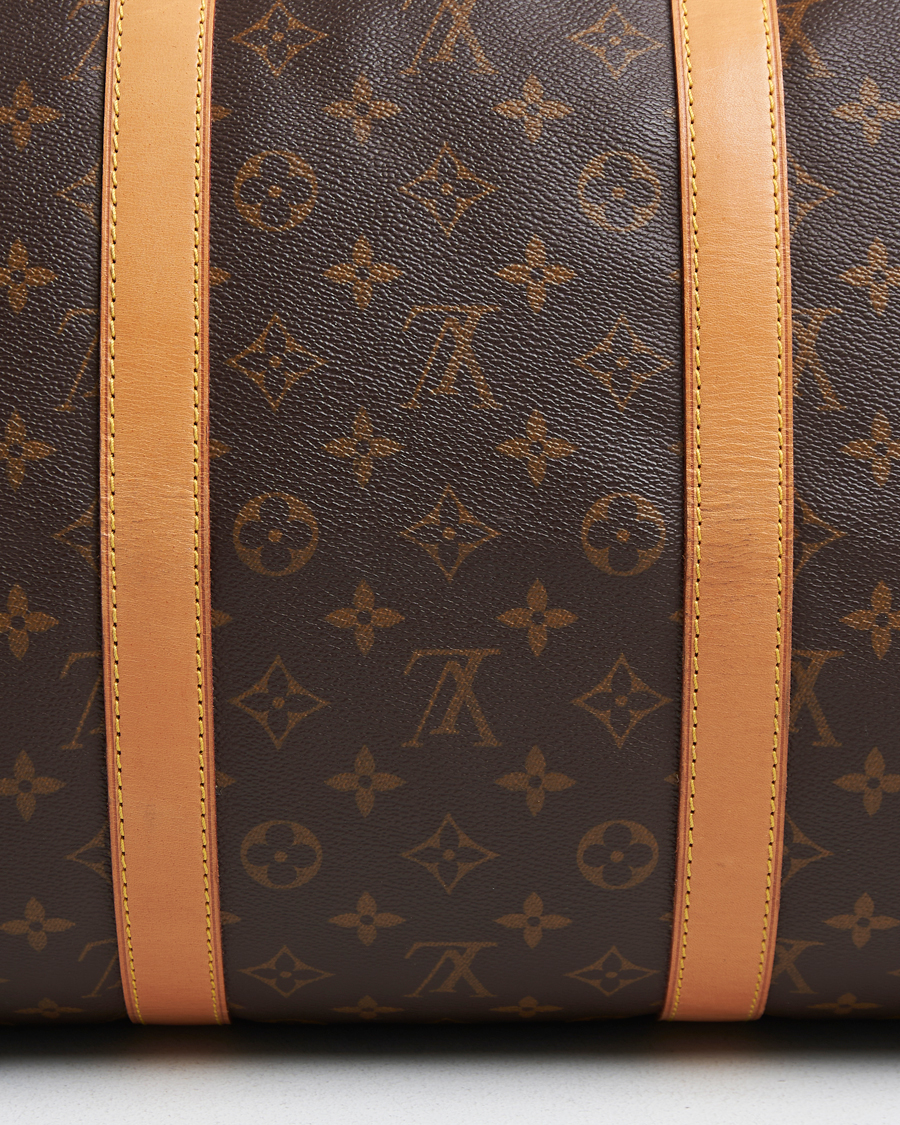 Homme | Louis Vuitton Pre-Owned Keepall 55 Monogram | Louis Vuitton Pre-Owned | Keepall 55 Monogram